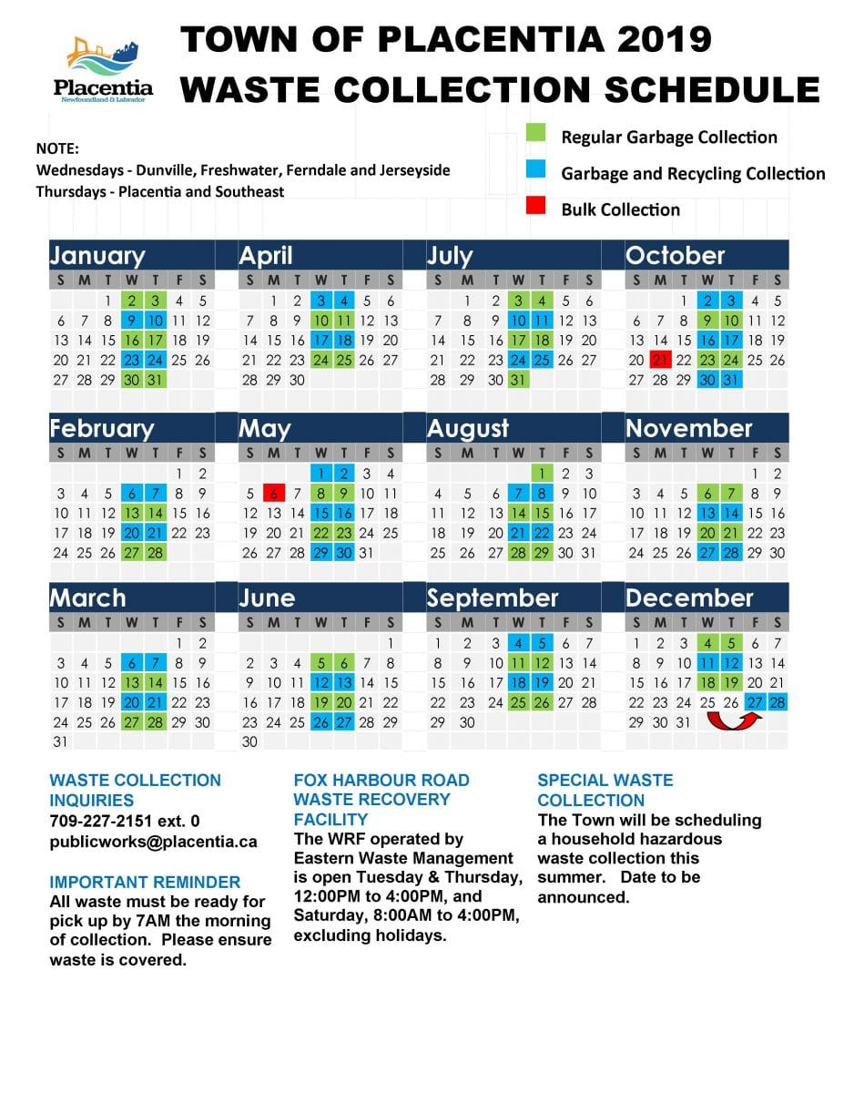 Services Town of Placentia, NL